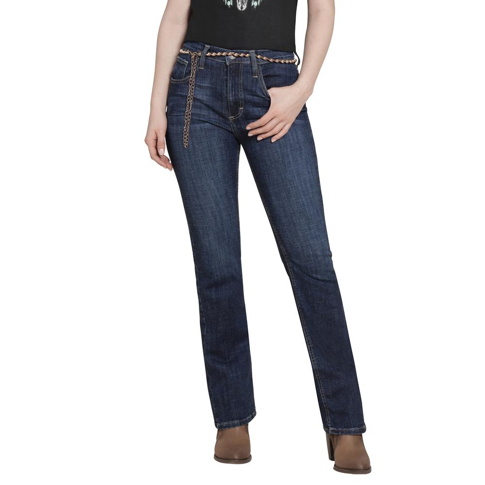 Jeans Vaquero Wrangler Mujer Boot Cut 193 Azul