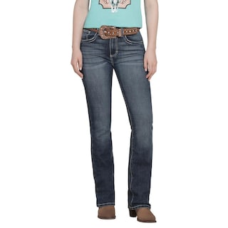 Foto 1 | Jeans Vaquero Wrangler Mujer Boot Cut 217 Azul