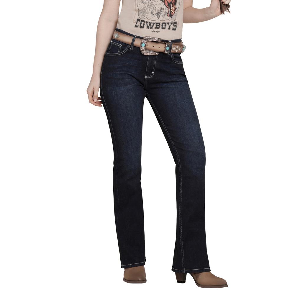 Jeans Vaquero Wrangler Mujer Boot Cut 309 Azul