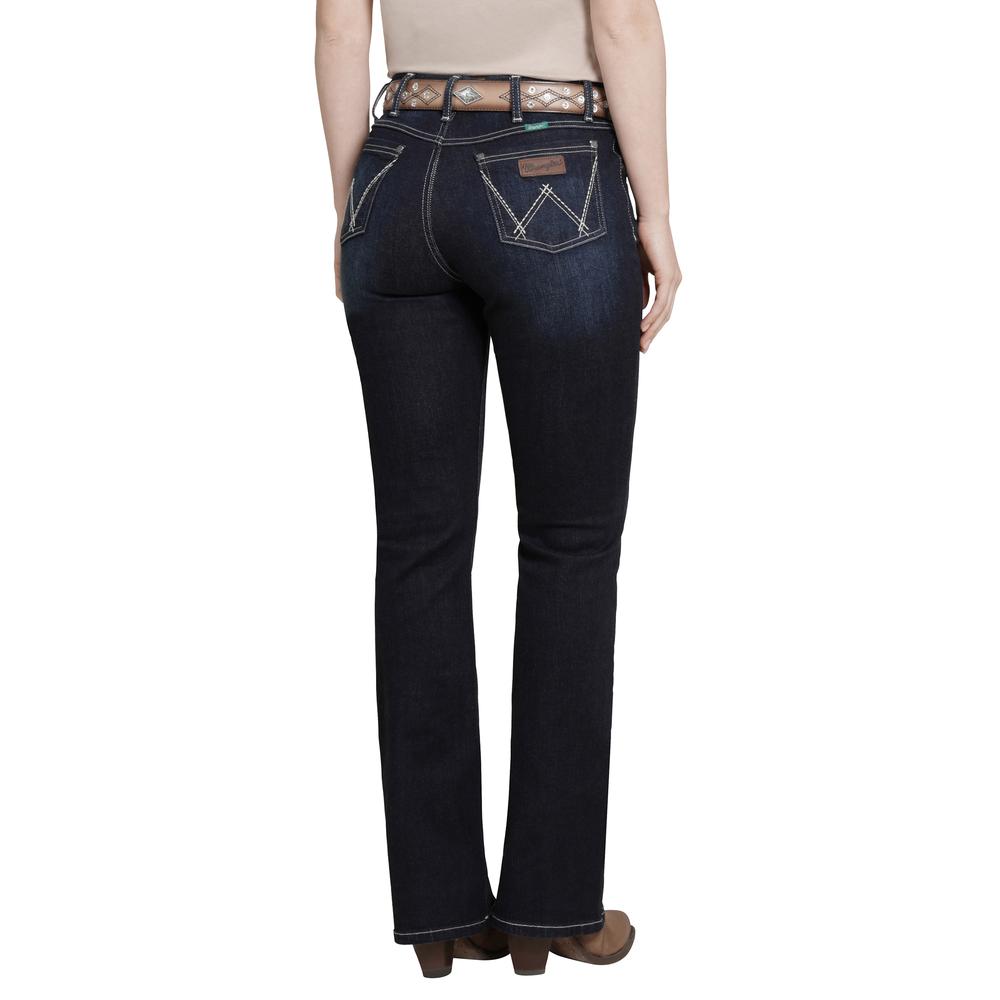 Foto 4 pulgar | Jeans Vaquero Wrangler Mujer Boot Cut 309 Azul