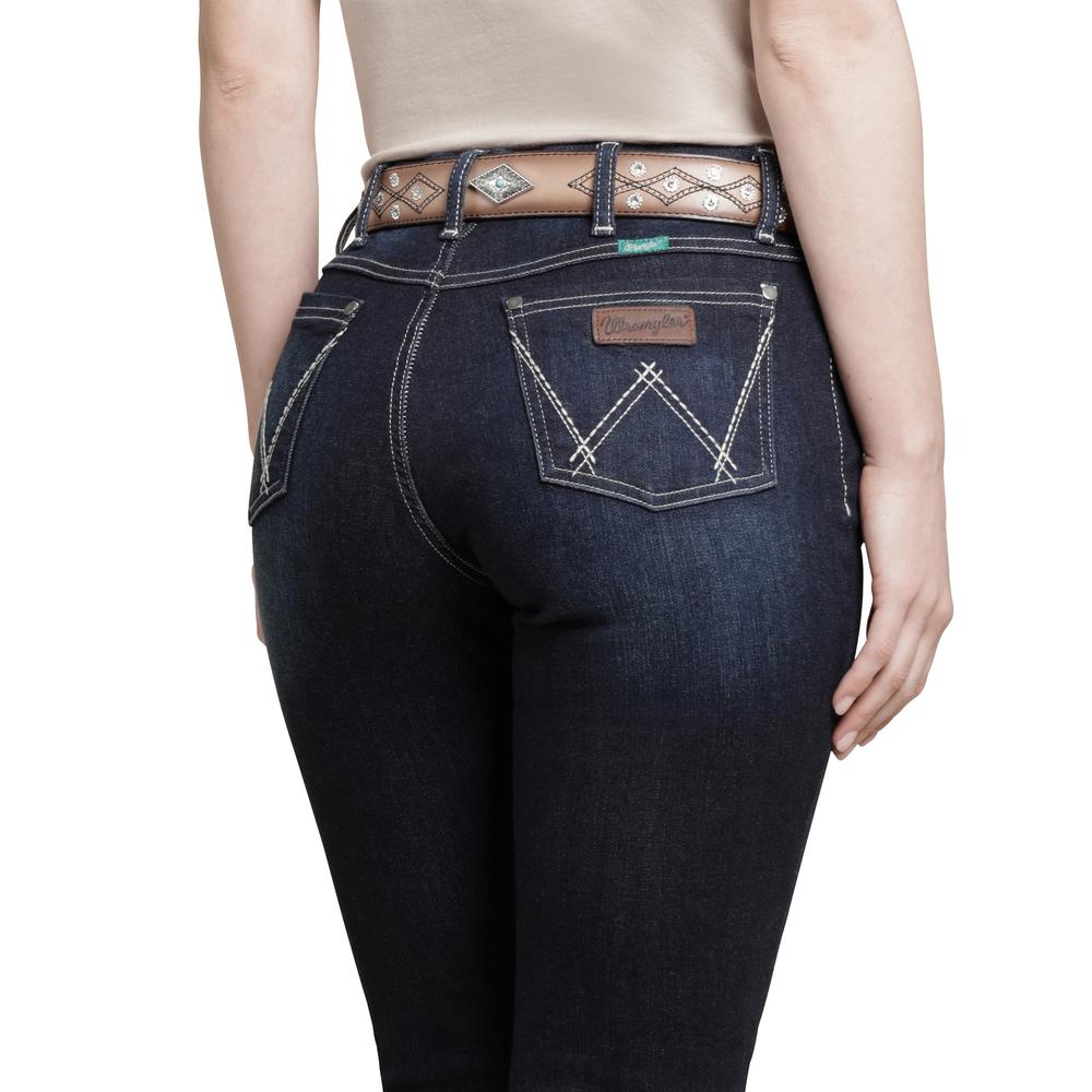 Foto 6 pulgar | Jeans Vaquero Wrangler Mujer Boot Cut 309 Azul