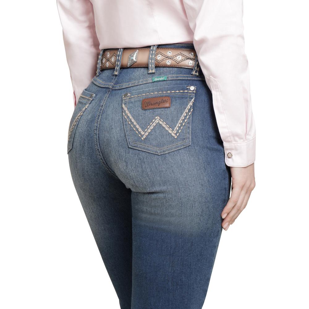 Foto 6 pulgar | Jeans Vaquero Wrangler Mujer Boot Cut 222 Azul