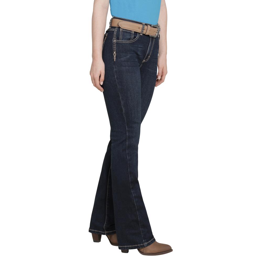 Foto 3 pulgar | Jeans Vaquero Wrangler Mujer Boot Cut 220 Azul