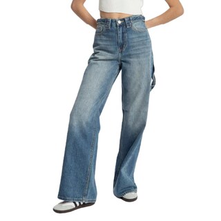 Foto 1 | Pantalón Vintage Loose Mujer Balam Bl6730 Azul
