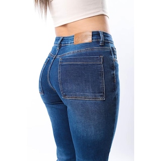 Foto 3 | Jeans Bootcut Fit /juvenil, 3702 (azul Oscuro) Azul Oscuro