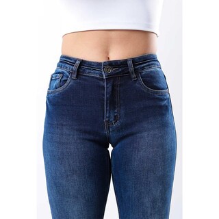 Foto 3 | Jeans Bootcut Fit /juvenil, 3694 (azul Oscuro) Azul Oscuro