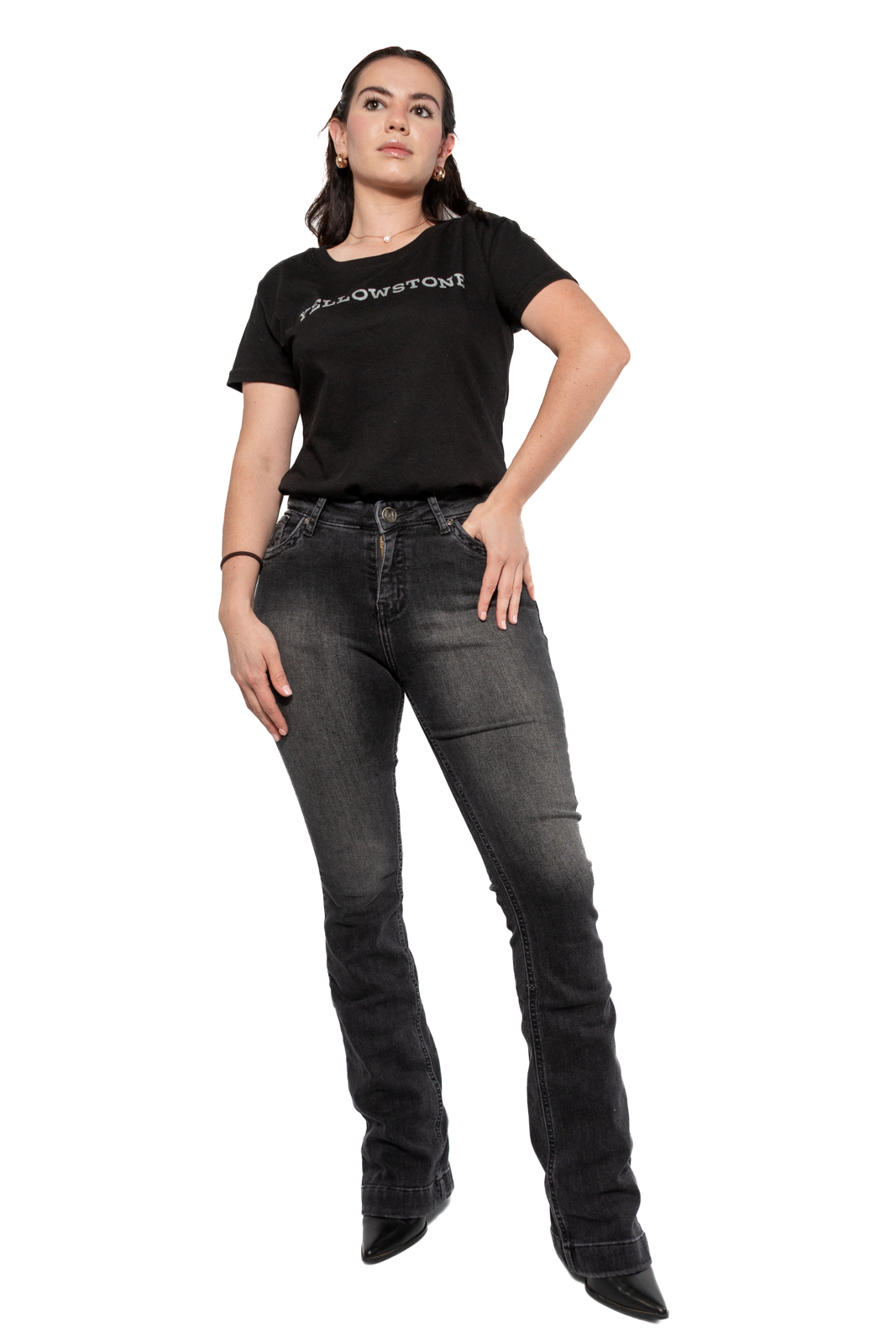 Foto 3 | Jeans Yellowstone Bootcut Dutton darkgray