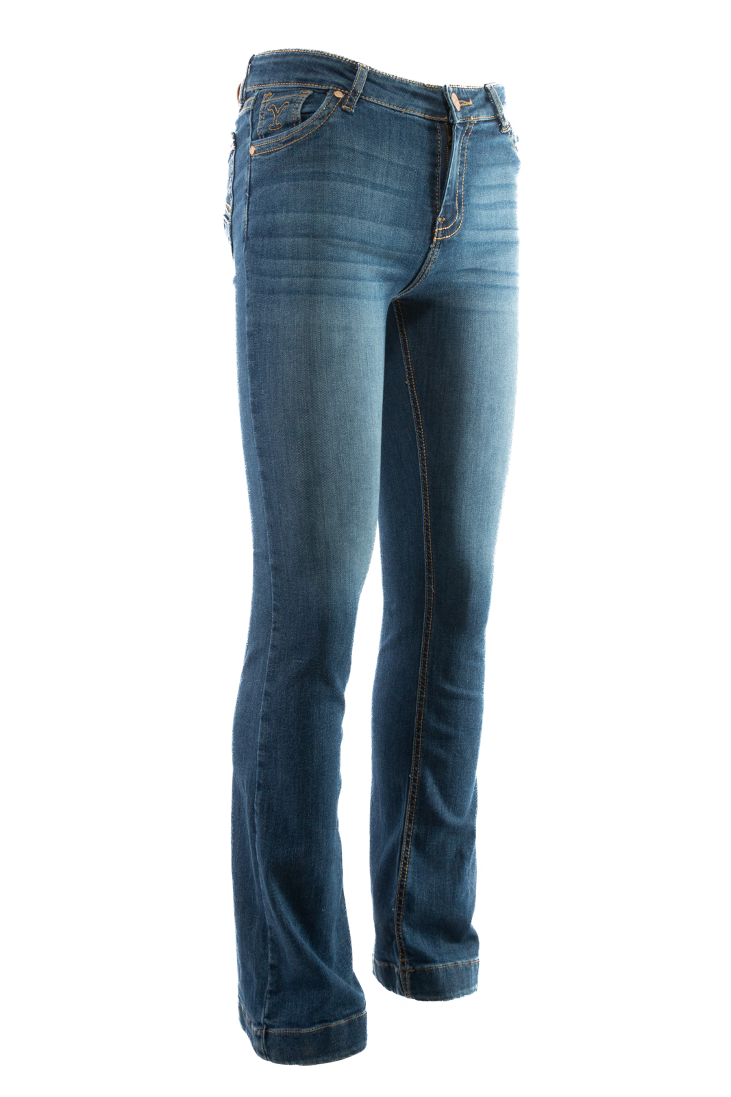 Foto 7 pulgar | Jeans Yellowstone Bootcut Dutton darkstoned