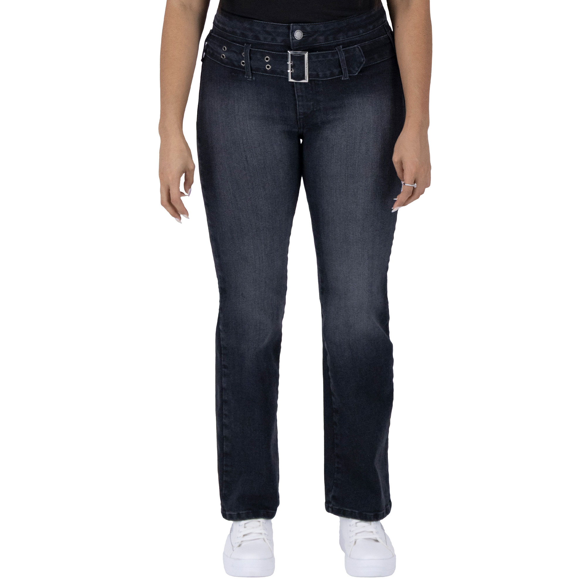 Foto 2 pulgar | Pantalón Bootcut Britos Jeans Mujer Mezclilla 025803