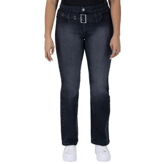 Foto 1 | Pantalón Bootcut Britos Jeans Mujer Mezclilla 025803