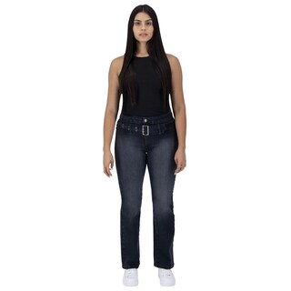 Foto 3 | Pantalón Bootcut Britos Jeans Mujer Mezclilla 025803