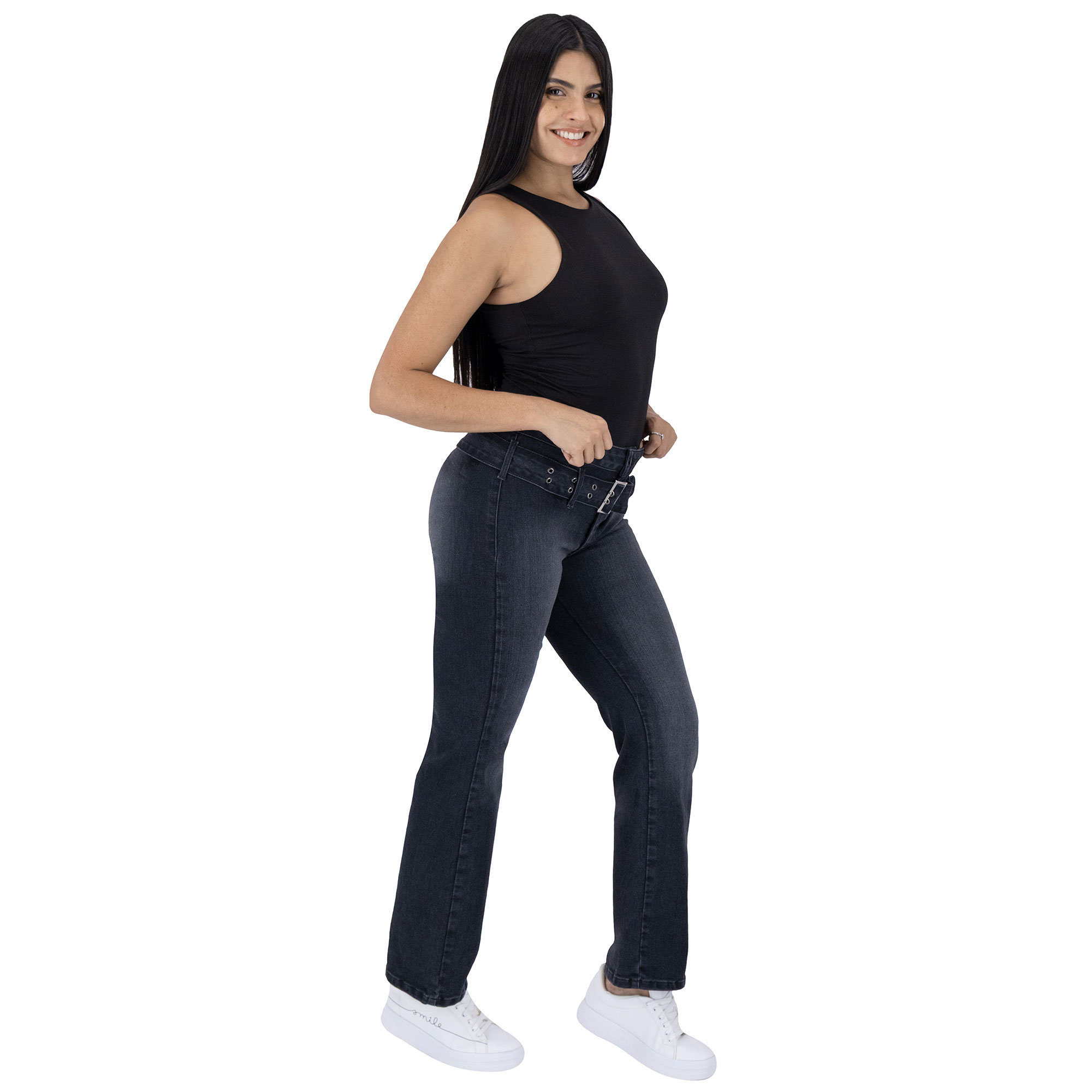 Foto 6 pulgar | Pantalón Bootcut Britos Jeans Mujer Mezclilla 025803