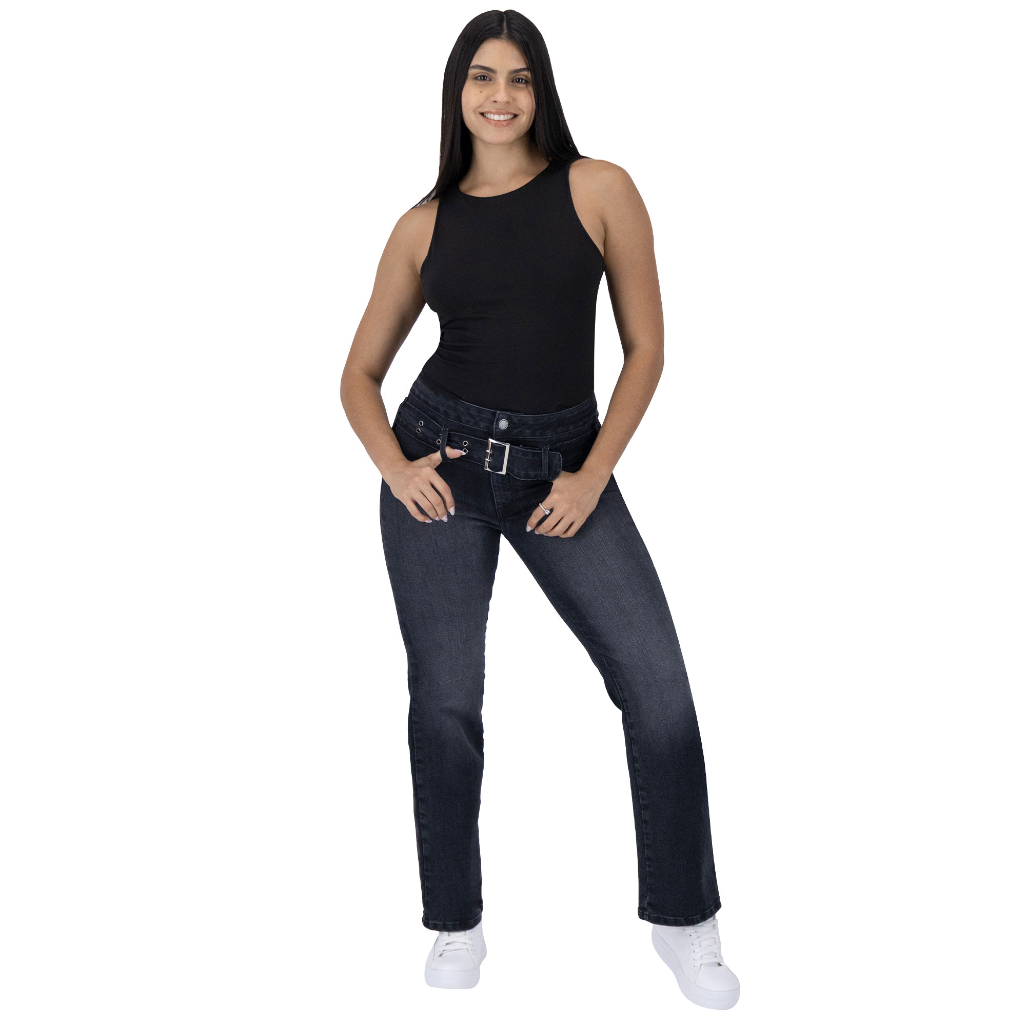 Foto 7 pulgar | Pantalón Bootcut Britos Jeans Mujer Mezclilla 025803