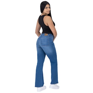 Foto 6 | Pantalón Bootcut Britos Jeans Mujer Mezclilla 025813