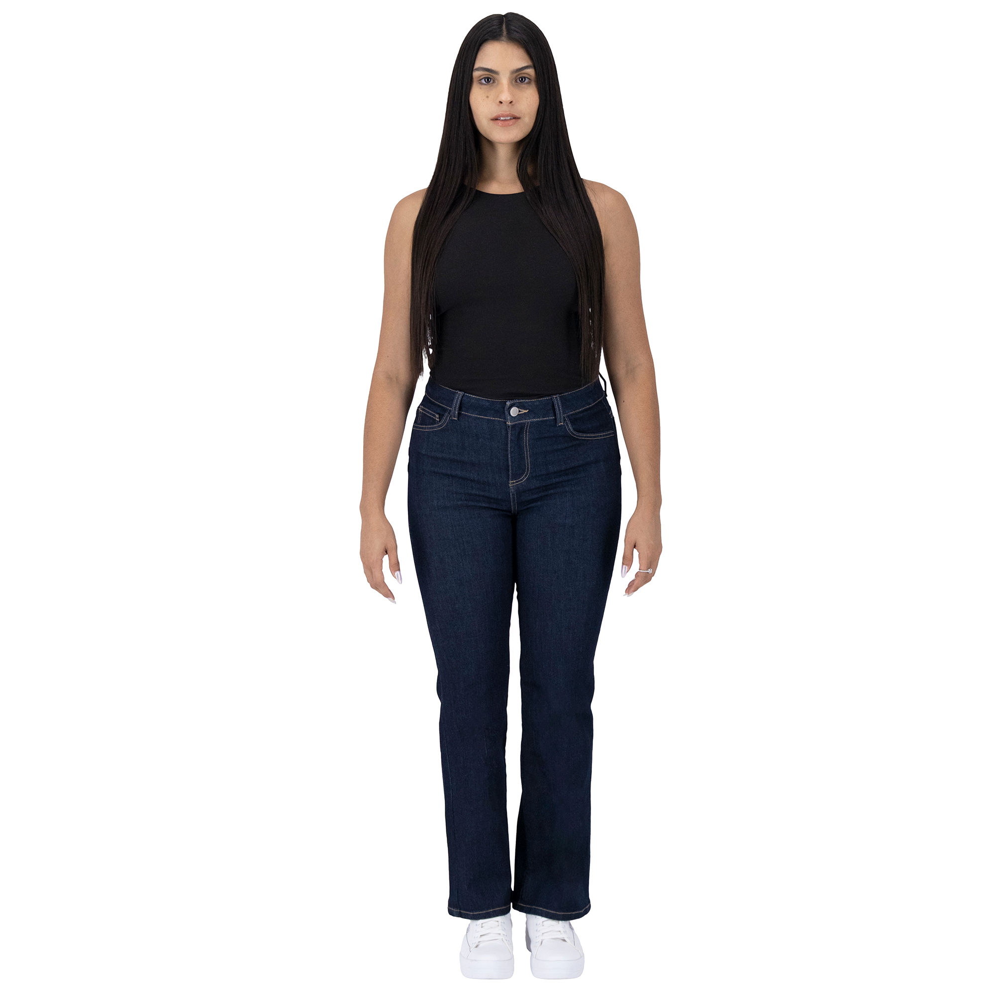 Foto 4 pulgar | Pantalón Bootcut Britos Jeans Mujer Mezclilla 025802