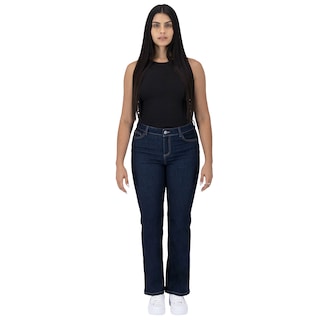 Foto 3 | Pantalón Bootcut Britos Jeans Mujer Mezclilla 025802