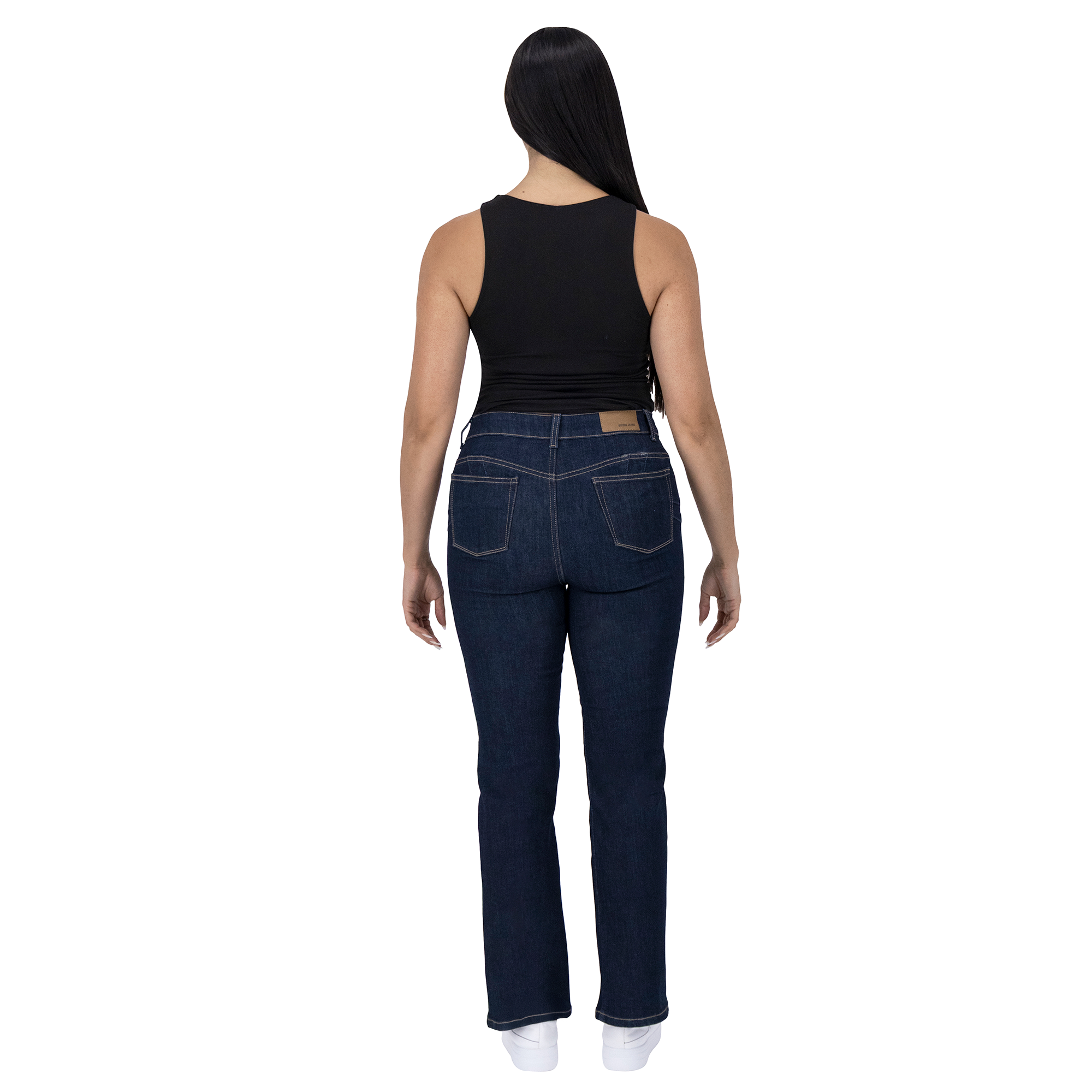 Foto 5 pulgar | Pantalón Bootcut Britos Jeans Mujer Mezclilla 025802