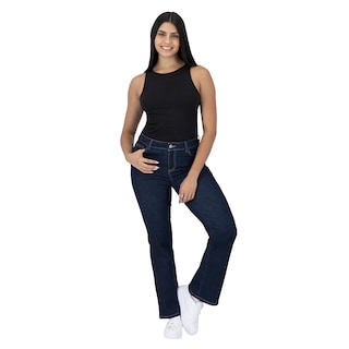 Foto 6 | Pantalón Bootcut Britos Jeans Mujer Mezclilla 025802