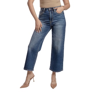 Foto 1 | Pantalón Culotte Mujer Balam Bl7235 Azul Oscuro