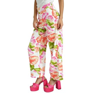 Foto 2 | Pantalón Floral Roman Fashion Juvenil 0535 Multicolor