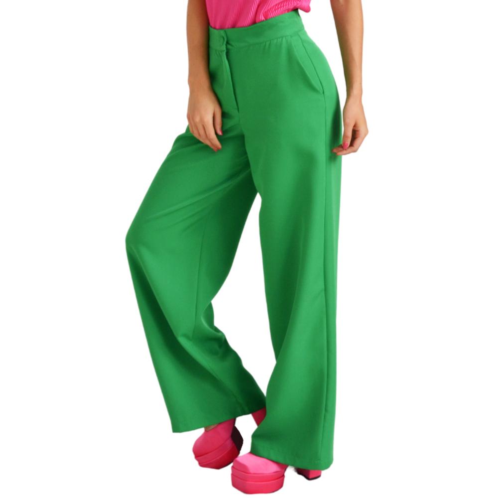 Foto 2 | Pantalón Pierna Ancha Roman Fashion Juvenil 1111 color Verde