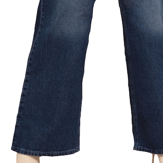 Foto 5 | Jeans de Mezclilla Wide Leg MCHK 6009 color Azul Oscuro Tiro Alto para Mujer