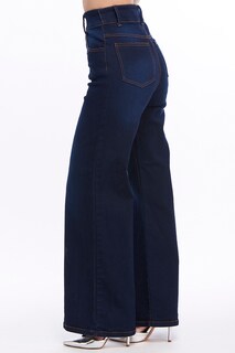 Foto 2 | Jeans Devendi Color Azul Anchos