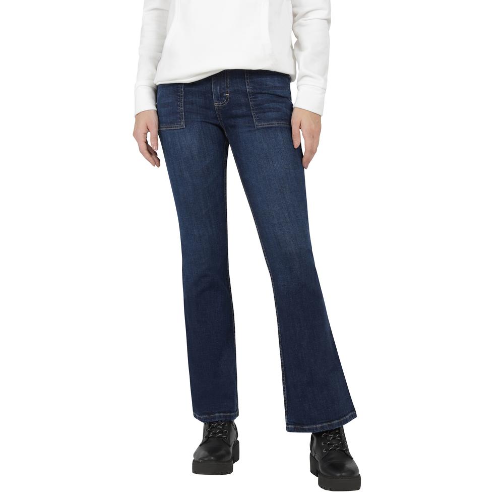 Foto 2 pulgar | Jeans Mujer Lee High Rise Flare 469 Azul Marino