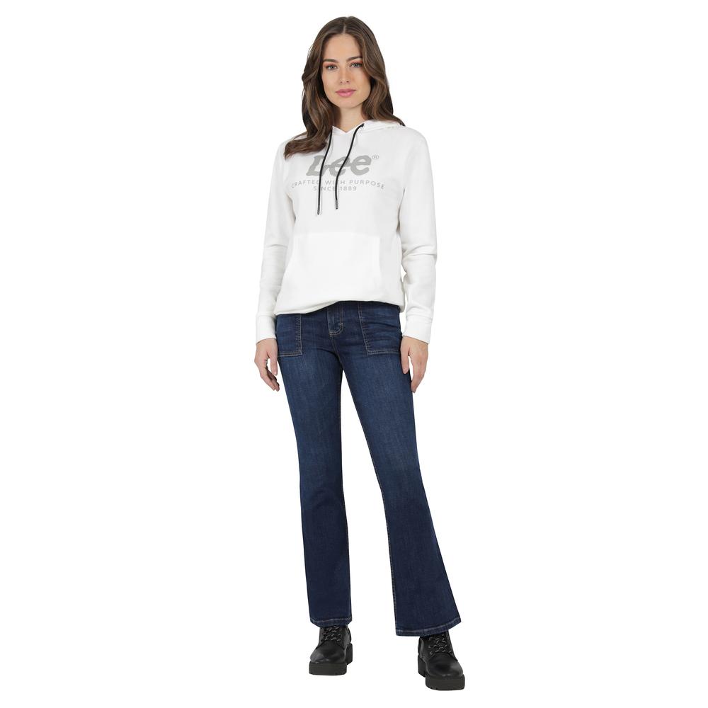 Foto 5 pulgar | Jeans Mujer Lee High Rise Flare 469 Azul Marino