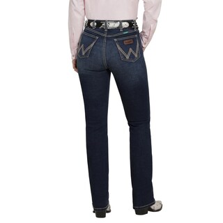 Foto 3 | Jeans Vaquero Wrangler Mujer Flare 218 Azul