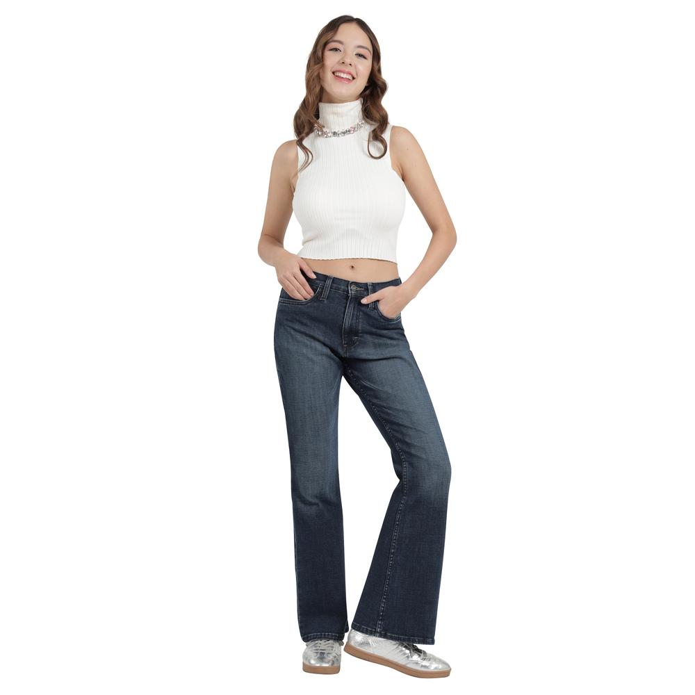 Foto 5 pulgar | Jeans Lee Mujer Xtreme Flare 377 Azul