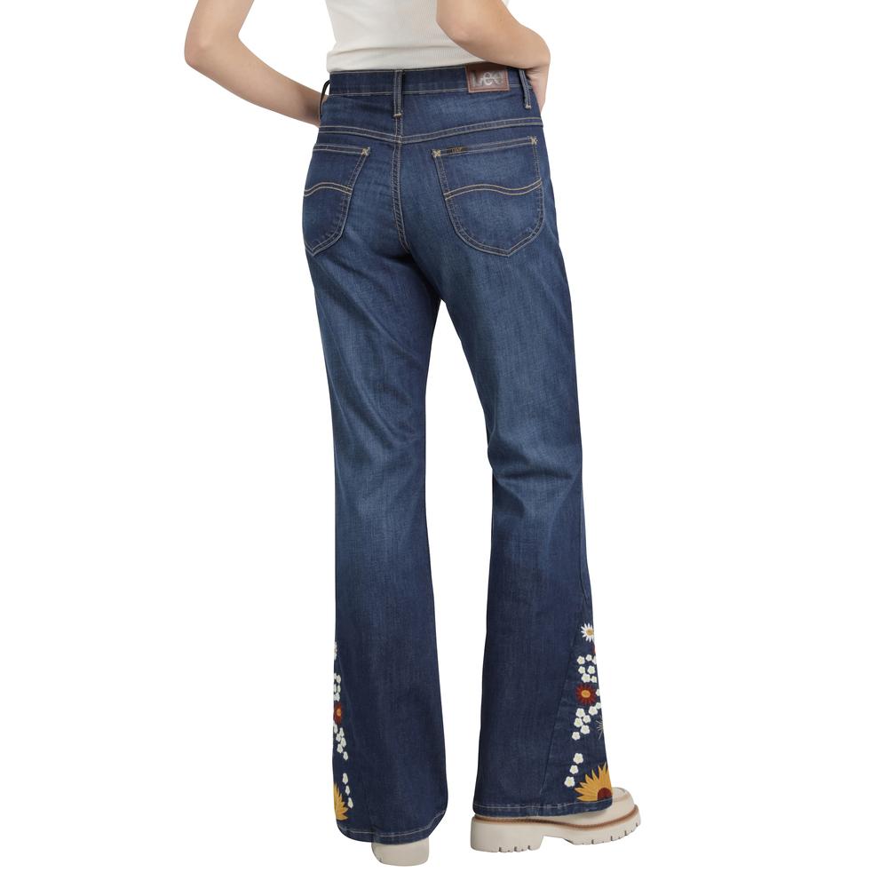Foto 4 pulgar | Jeans Lee Mujer Xtreme Flare 439 Azul