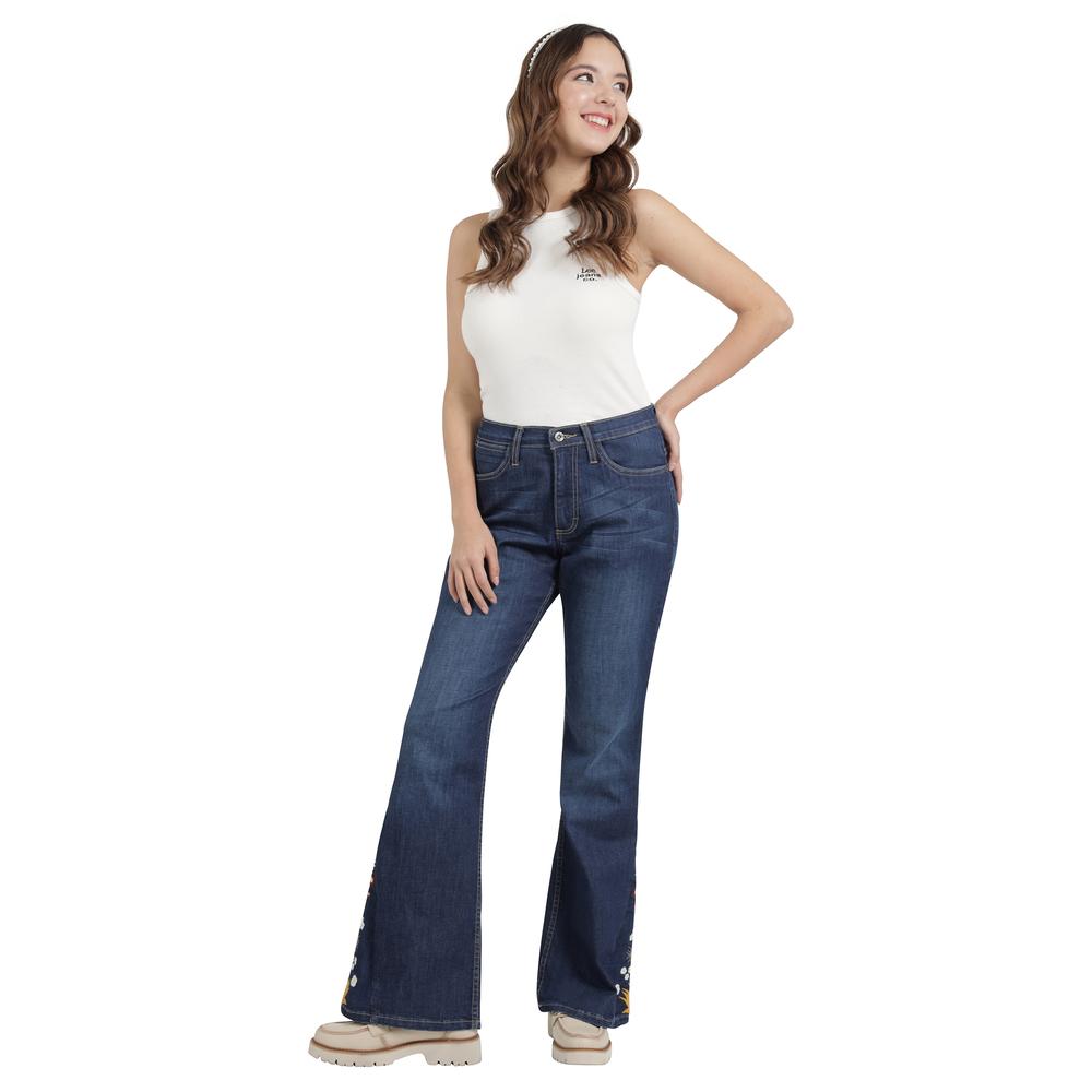 Foto 5 pulgar | Jeans Lee Mujer Xtreme Flare 439 Azul
