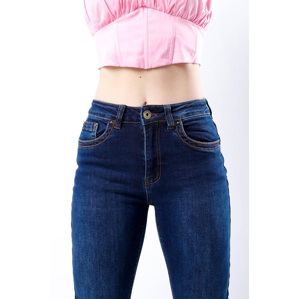 Foto 4 pulgar | Jeans Flare Cowboy Juvenil, 1440 (azul Oscuro) Azul Oscuro