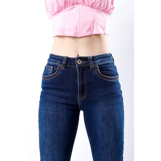 Foto 3 | Jeans Flare Cowboy Juvenil, 1440 (azul Oscuro) Azul Oscuro