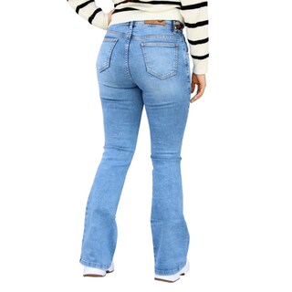 Foto 3 | Jeans Flare John Silver y Diseño para Mujer