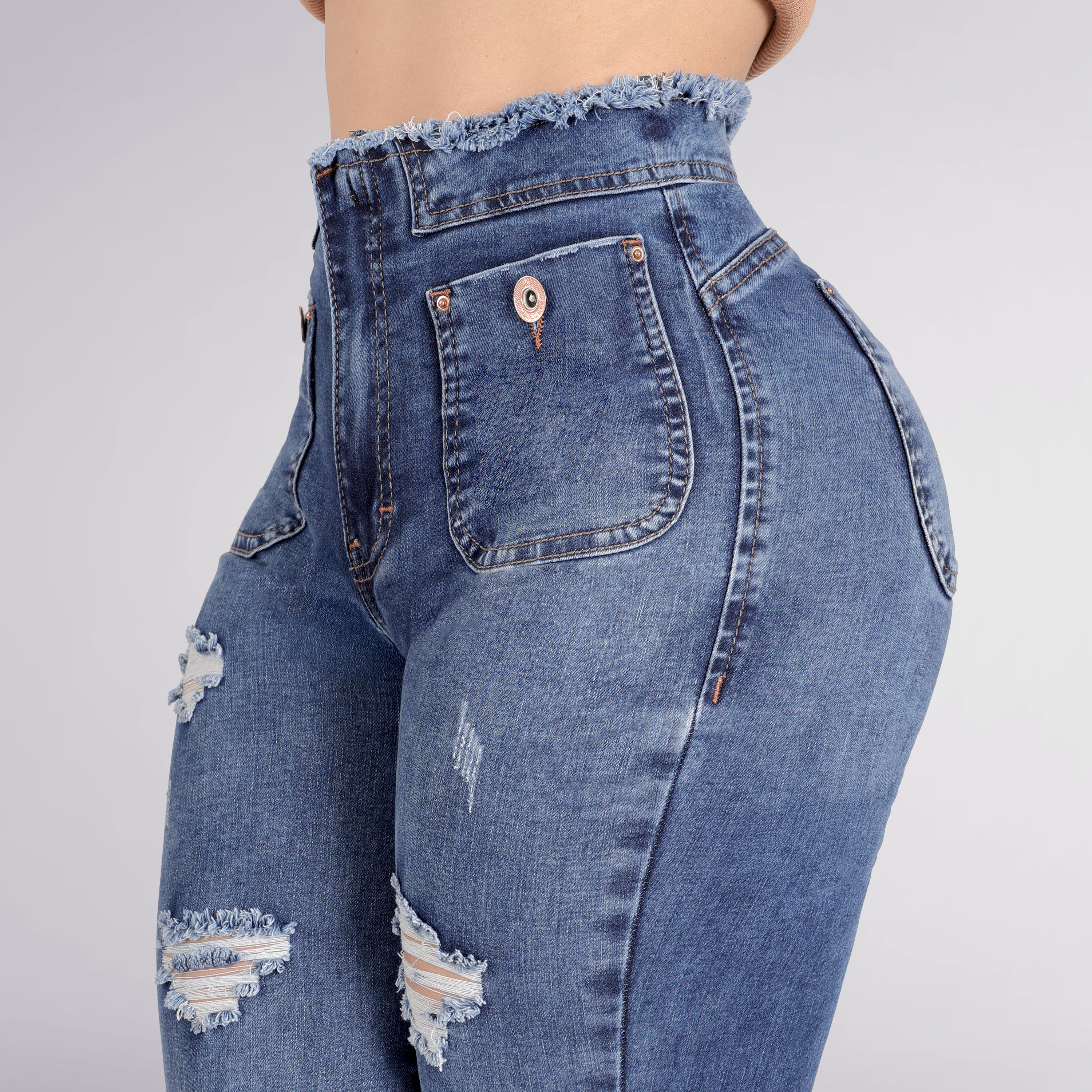 Foto 8 pulgar | Jeans Flare Sea Brazil para Mujer