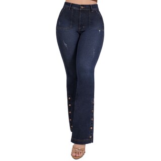 Foto 1 | Jeans Acampanados Para Mujer Sea Brazil 3936/02