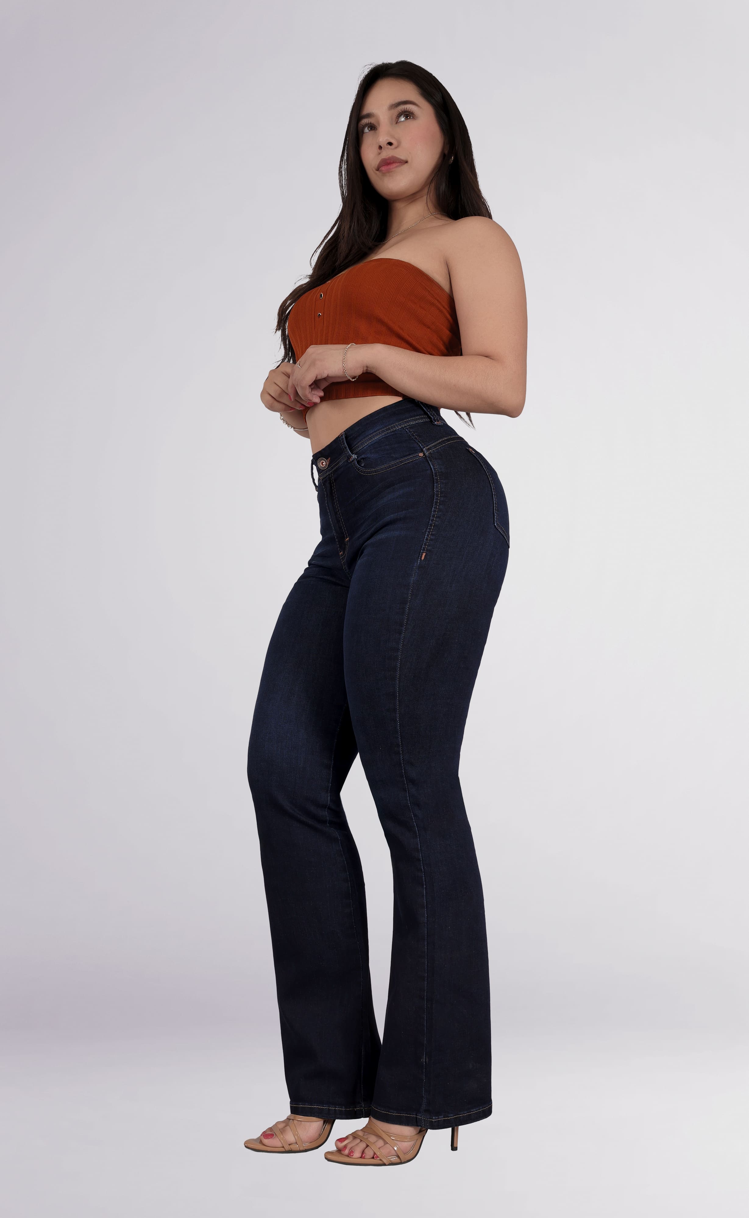 Foto 6 pulgar | Jeans Acampanados Para Mujer Sea Brazil