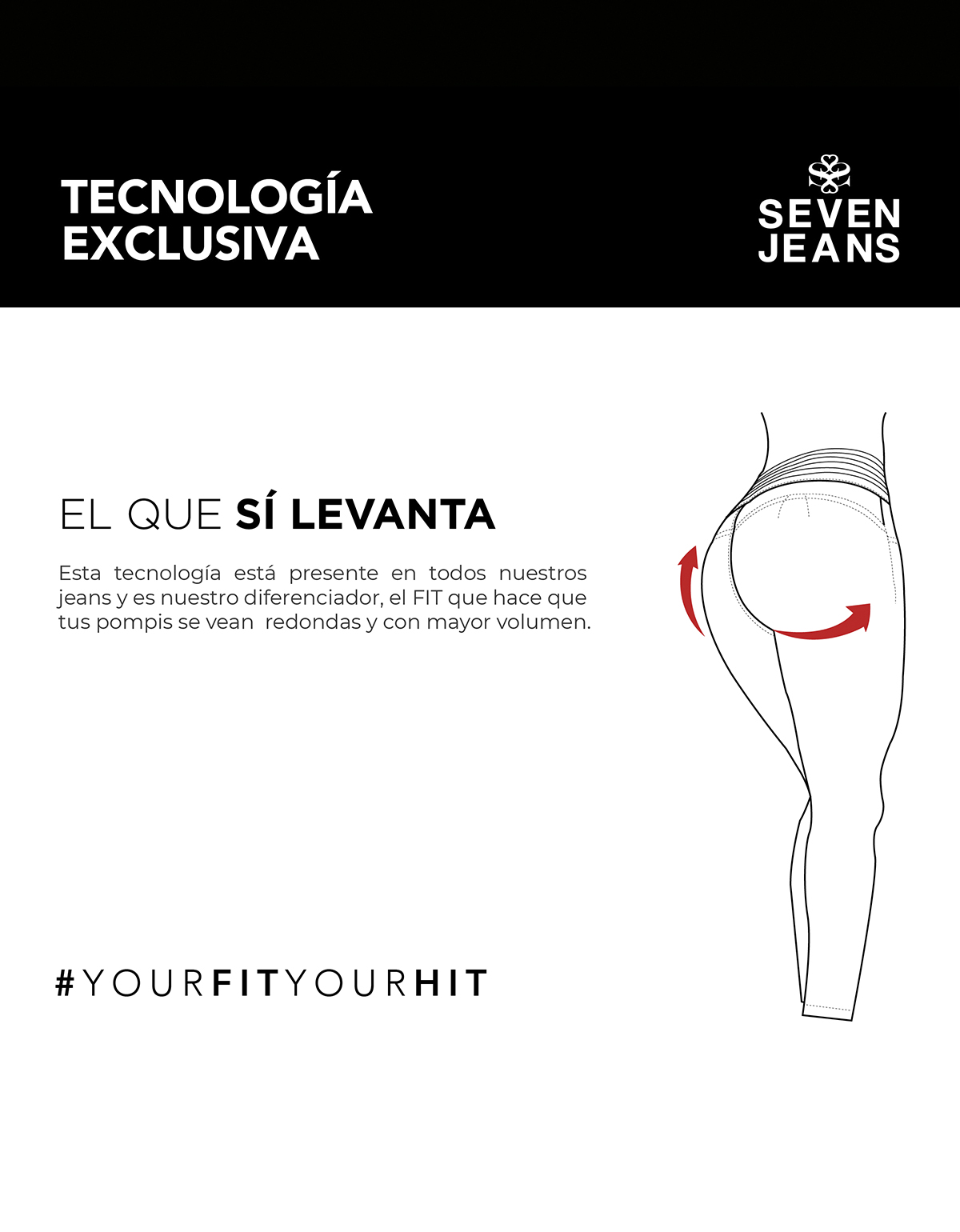Foto 8 pulgar | Jeans Mujer Semi Campana Cintura Alta Push Up 0070stob Seven Jeans