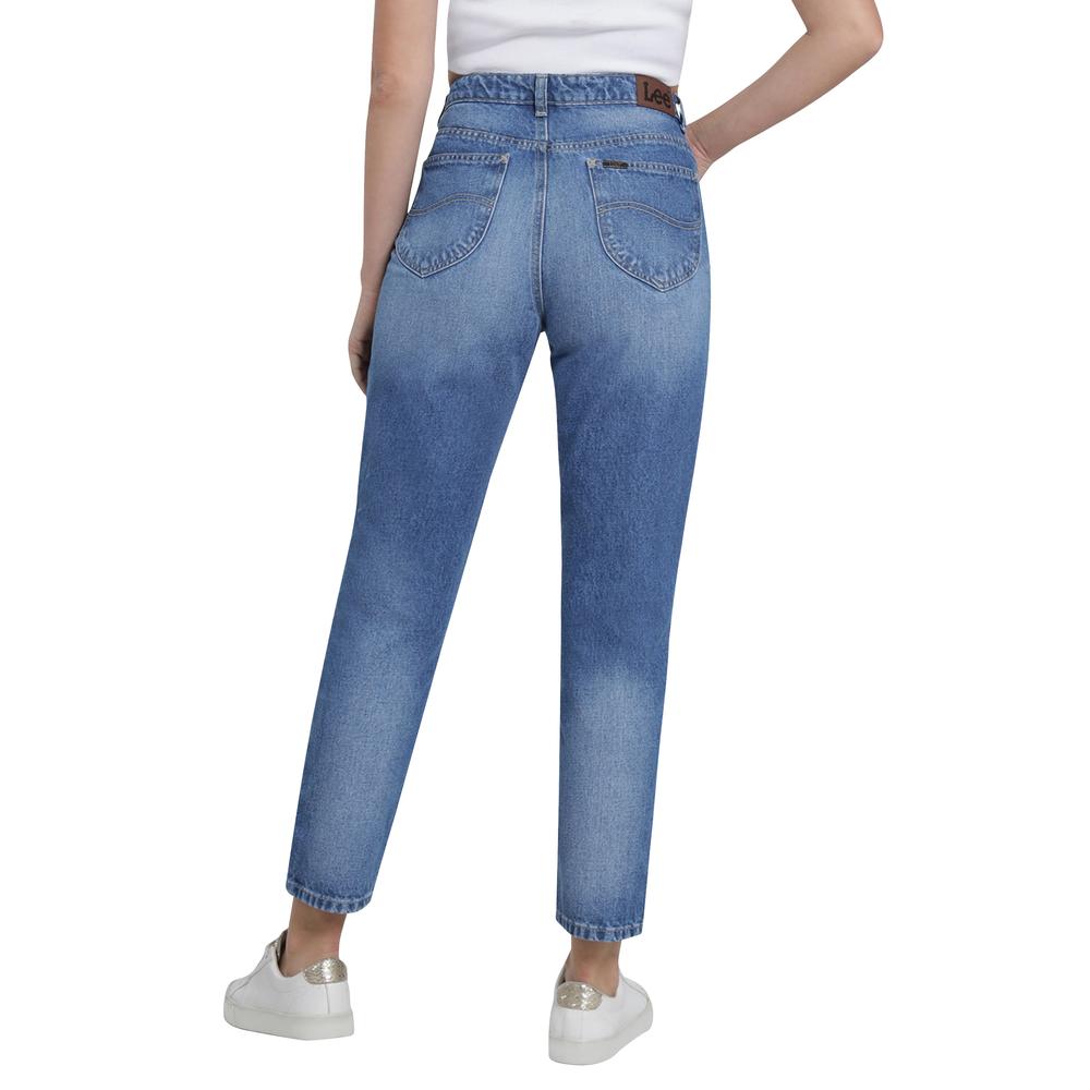 Foto 4 pulgar | Jeans Lee Mom Fit 441 Azul para Mujer