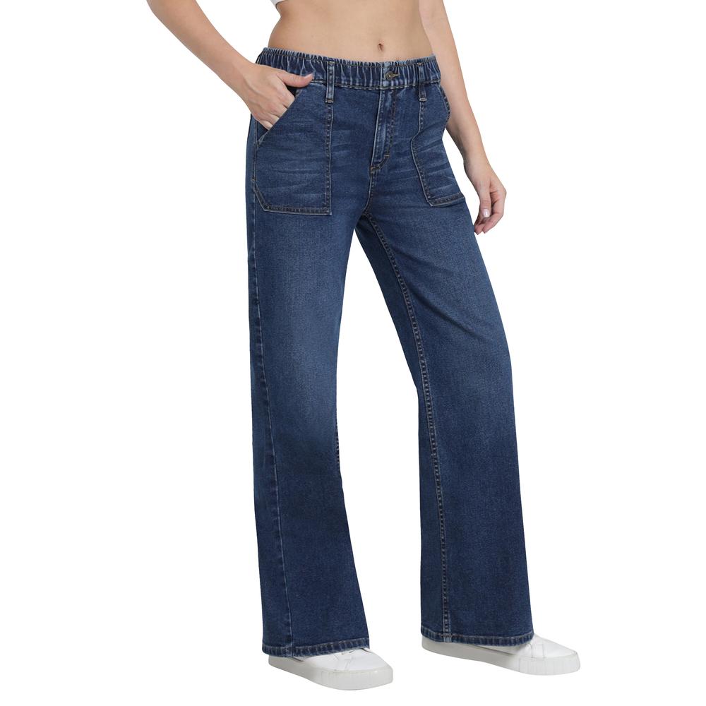 Foto 3 pulgar | Jeans Lee Wide Leg 440 Azul para Mujer