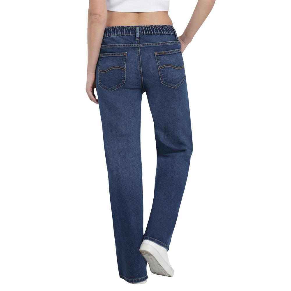 Foto 4 pulgar | Jeans Lee Wide Leg 440 Azul para Mujer