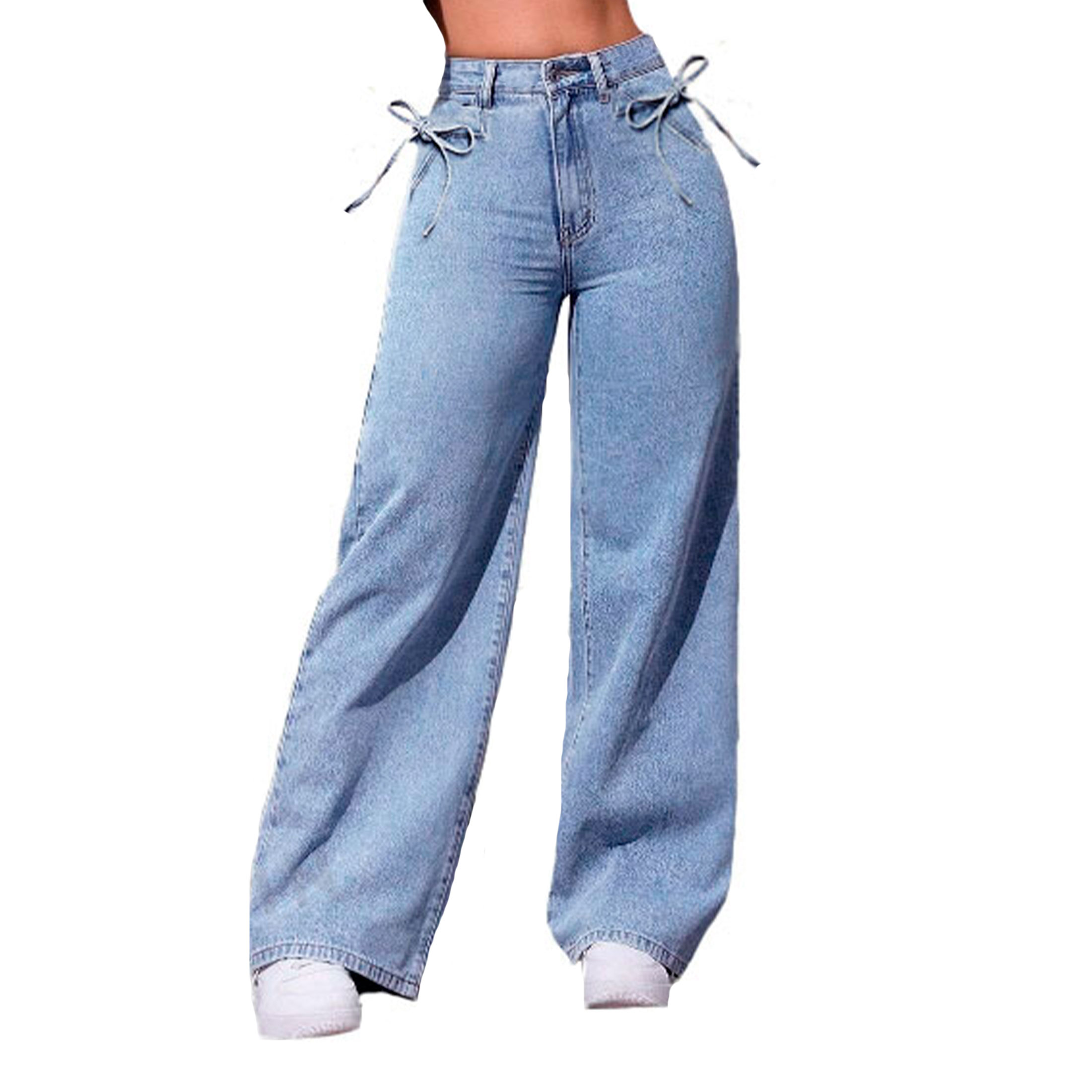 Pantalón Mom Britos Jeans Mujer Azul 025057