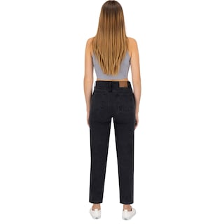 Foto 5 | Pantalón Mom Britos Jeans Mujer Slim Gris 025204