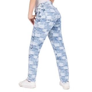 Foto 2 | Pantalón Mom Britos Jeans Mujer Mezclilla Azul 024498