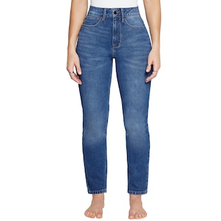 Foto 1 | Jeans Mom Slim Mujer Cintura Alta Seven Jeans 4236stob