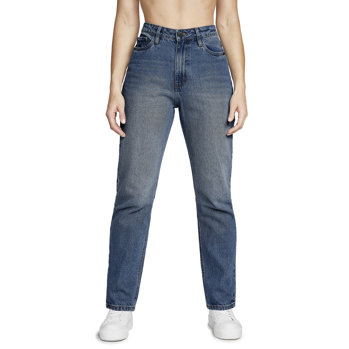 Foto 2 pulgar | Jeans Mom Fit Mujer Cintura Alta Seven Jeans 0027stob