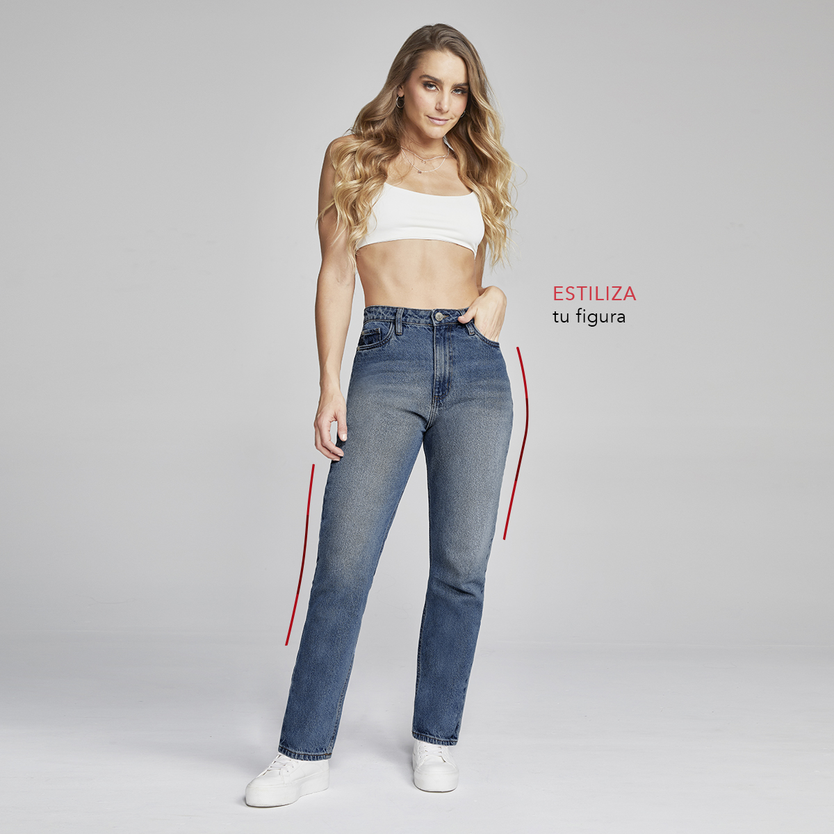 Foto 6 | Jeans Mom Fit Mujer Cintura Alta Seven Jeans 0027stob