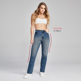 Foto 6 | Jeans Mom Fit Mujer Cintura Alta Seven Jeans 0027stob